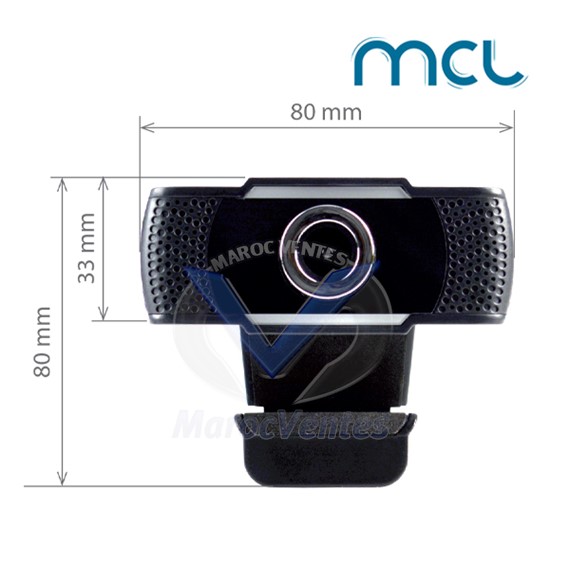 Webcam Full HD 1080p avec Micro MCL Samar